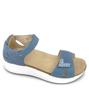 NEW INSTRIDE women's santorini sandals in denim